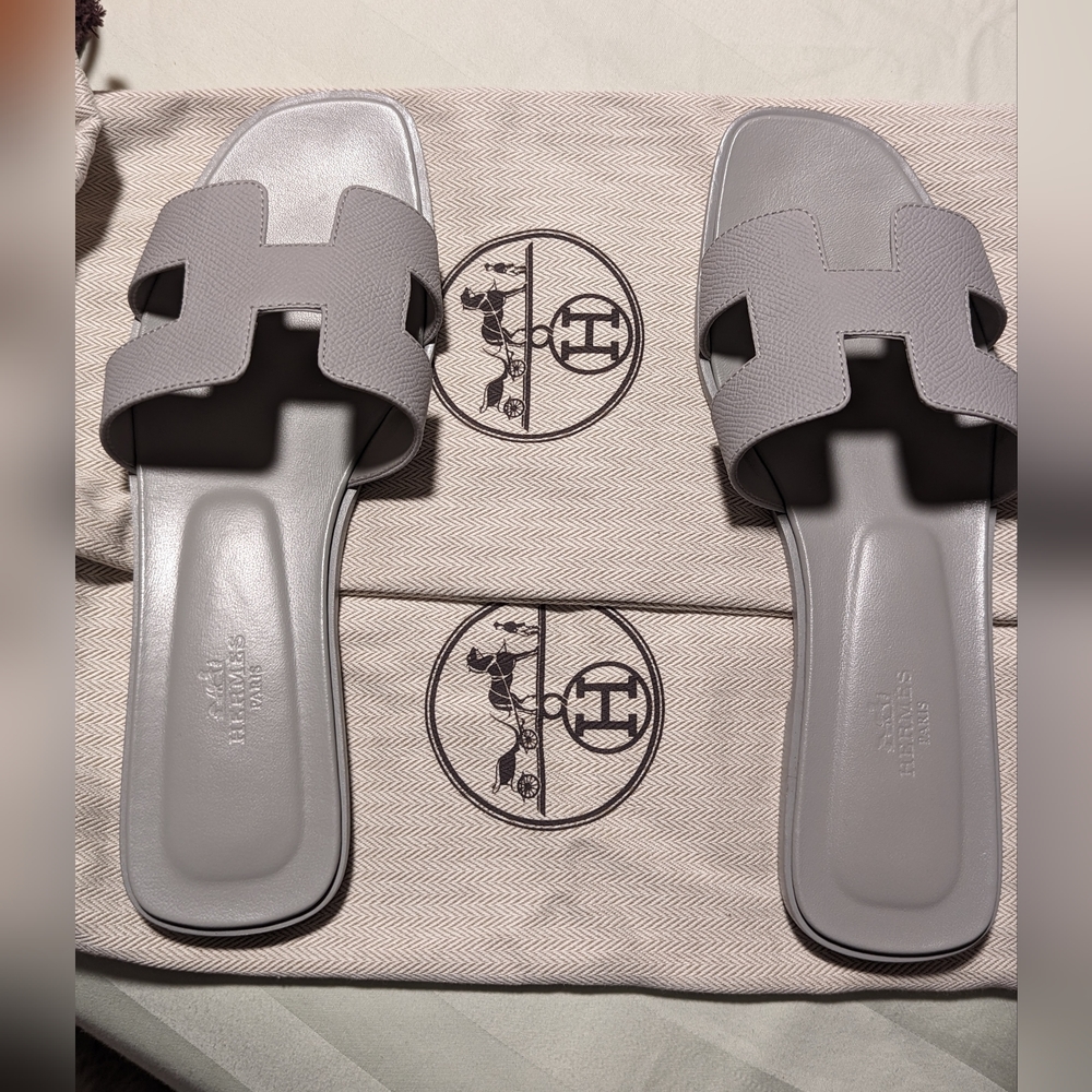 Hermes Oran Sandal size 9